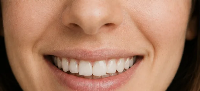 Invisalign result, after