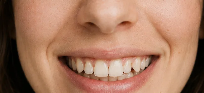 Invisalign result, before